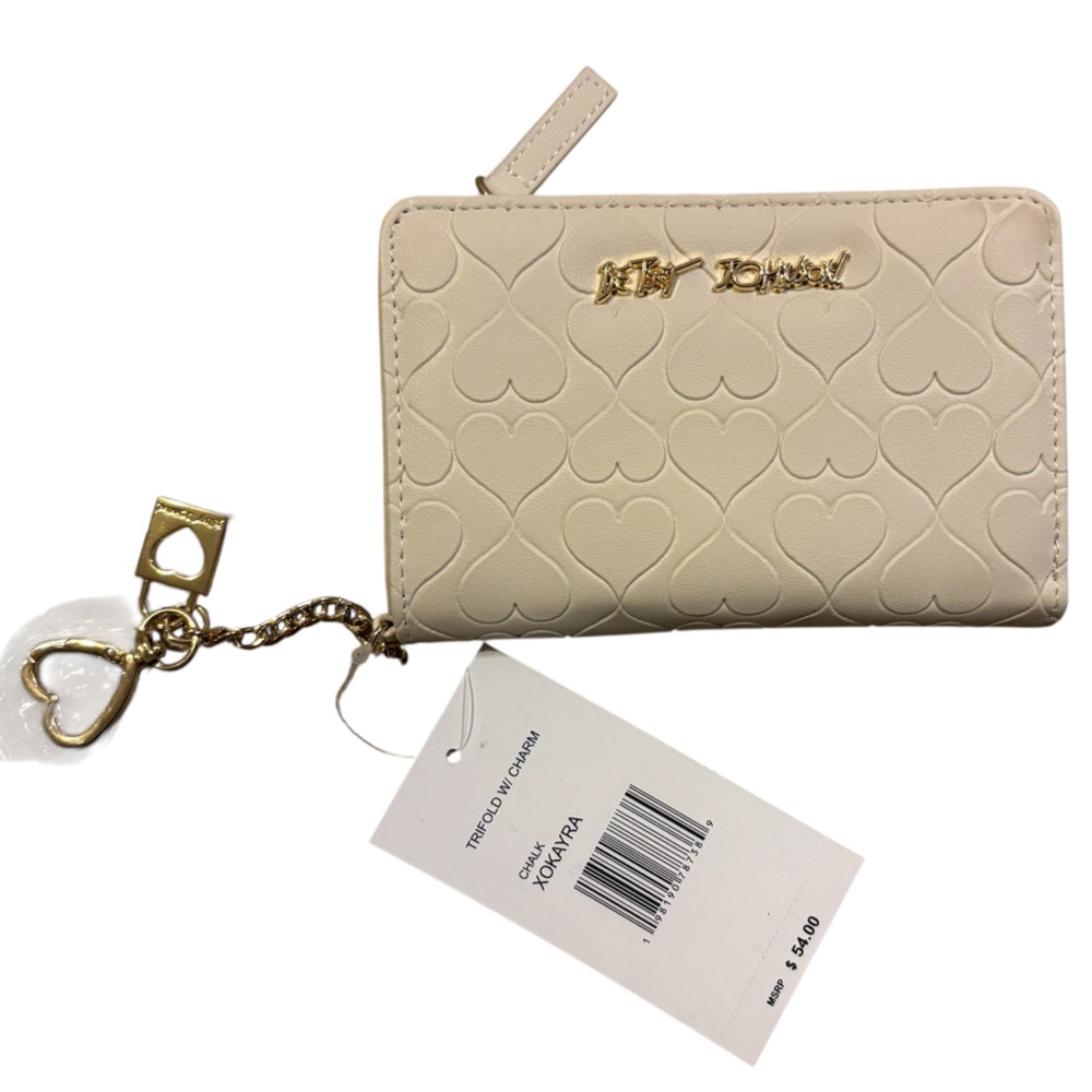 BJ Trifold charm wallet